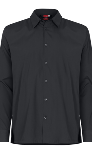 Segers Arbetskläder Unisex Serveringsskjorta/Kockskjorta 1013 Mörkgrå Arbetskläder Restaurang