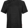 Segers kockskjorta 1003 svart Segers Arbetskläder restaurang