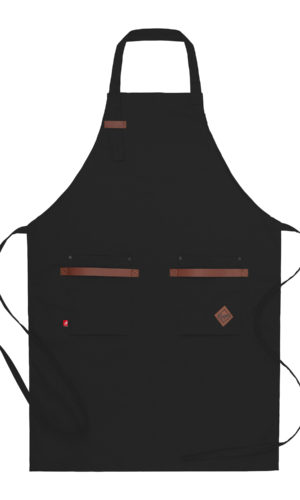 Segers bröstförkläde 4093 svart Segers Arbetskläder restaurang