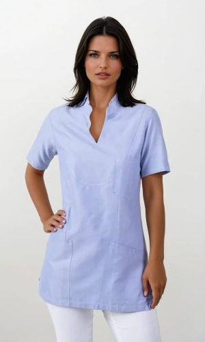 Lisa arbetskläder dam - vit klassisk design