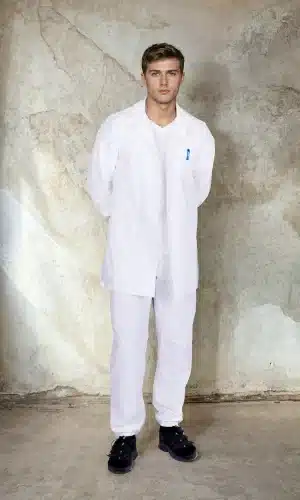 Jonas läkarrock kort unisex 5501K