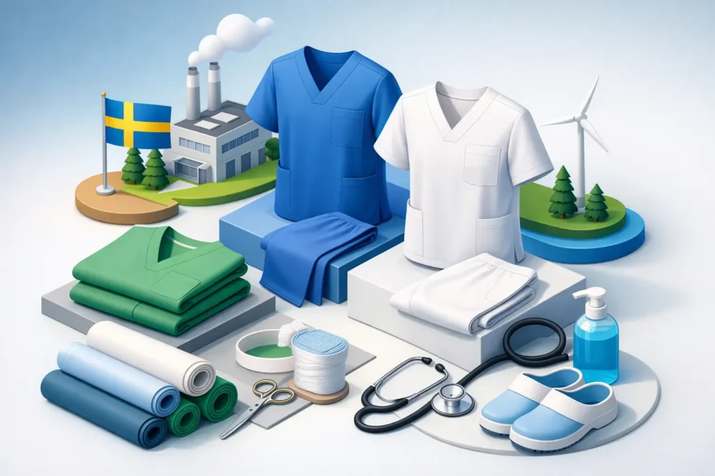 5 fördelar med svenskproducerade klinikkläder