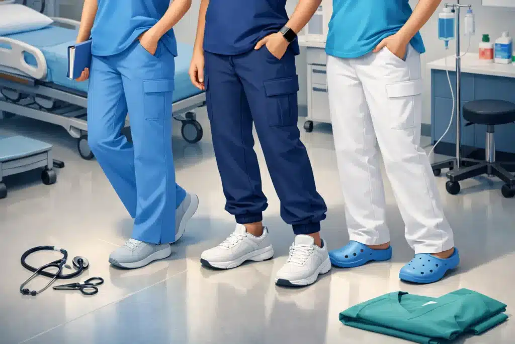 Bästa byxmodeller för vårdpersonal i kliniken